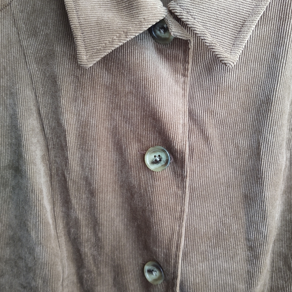 Kim Rogers women's blazer jacket color brown size 10 - Picture 6 of 8